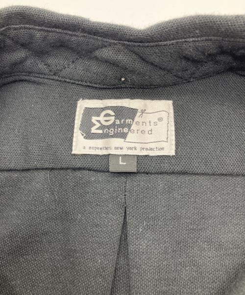 Engineered Garments（エンジニアド ガーメンツ）Engineered Garments (エンジニアド ガーメンツ) ポロシャツ　 旧タグ ブラック サイズ:Lの古着・服飾アイテム
