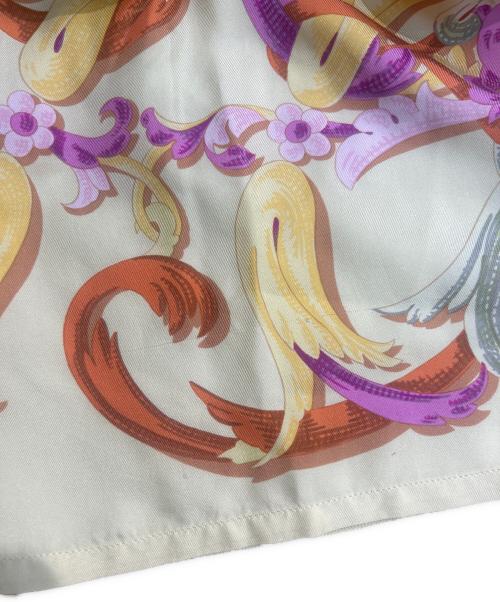 HERMES（エルメス）HERMES (エルメス) ツイルレーヌポロシャツ イエロー サイズ:Mの古着・服飾アイテム