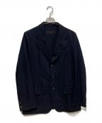 COMME des GARCONS HOMMEコムデギャルソン オム）の古着「3Bテーラードジャケット　 AD2002 田中オム」｜ネイビー