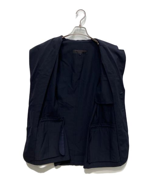 COMME des GARCONS HOMME（コムデギャルソン オム）COMME des GARCONS HOMME (コムデギャルソン オム) 3Bテーラードジャケット　 AD2002 田中オム ネイビー サイズ:Mの古着・服飾アイテム