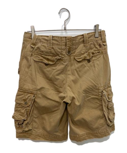 POLO RALPH LAUREN（ポロ・ラルフローレン）POLO RALPH LAUREN (ポロ・ラルフローレン) カーゴハーフパンツ ベージュ サイズ:30の古着・服飾アイテム