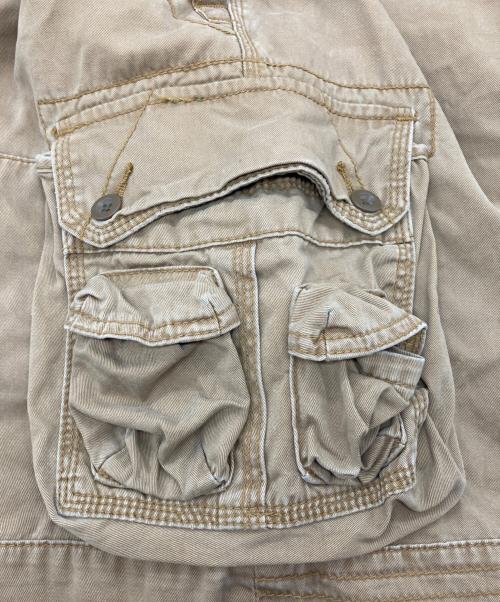POLO RALPH LAUREN（ポロ・ラルフローレン）POLO RALPH LAUREN (ポロ・ラルフローレン) カーゴハーフパンツ ベージュ サイズ:30の古着・服飾アイテム