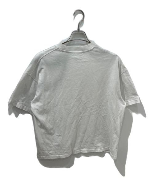JIL SANDER（ジルサンダー）JIL SANDER (ジルサンダー) オーバーサイズロゴプリントtTシャツ　JSMS707045 ホワイト サイズ:Sの古着・服飾アイテム
