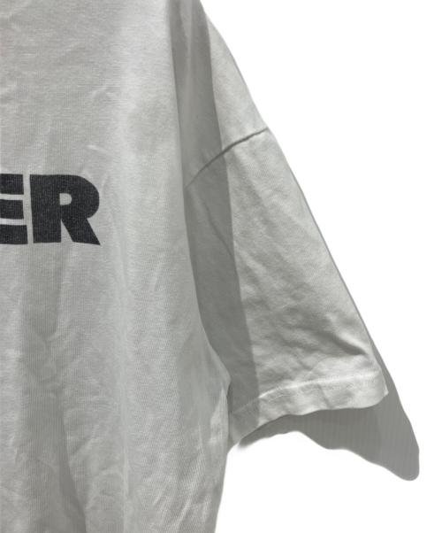 JIL SANDER（ジルサンダー）JIL SANDER (ジルサンダー) オーバーサイズロゴプリントtTシャツ　JSMS707045 ホワイト サイズ:Sの古着・服飾アイテム