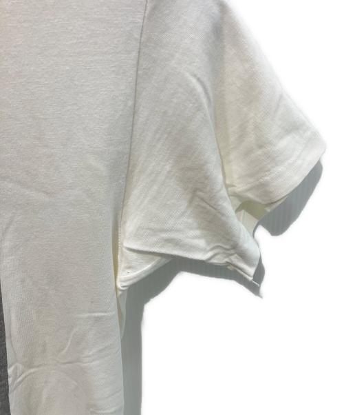 Hanes（ヘインズ）Hanes (ヘインズ) 90sアートプリントTシャツ　CHRISTINA HOPE 袖/裾シングル ホワイト サイズ:Mの古着・服飾アイテム