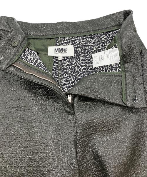 MM6 Maison Margiela（エムエムシックスメゾンマルジェラ）MM6 Maison Margiela (エムエムシックスメゾンマルジェラ) クロップドパンツ カーキ サイズ:40の古着・服飾アイテム