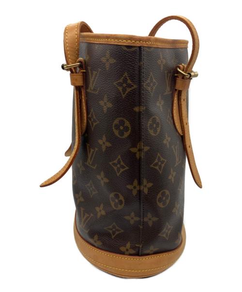 LOUIS VUITTON（ルイ ヴィトン）LOUIS VUITTON (ルイ ヴィトン) バケットPM ショルダーバッグ　モノグラム　M42238 ブラウン サイズ:-の古着・服飾アイテム