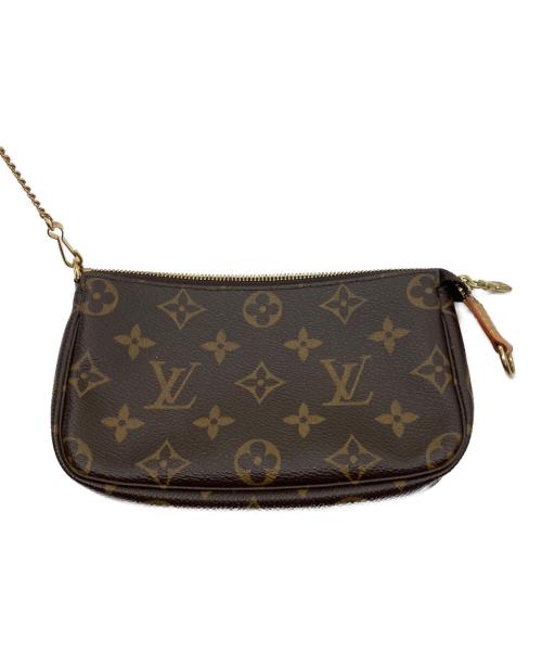 LOUIS VUITTON（ルイ ヴィトン）LOUIS VUITTON (ルイ ヴィトン) バケットPM ショルダーバッグ　モノグラム　M42238 ブラウン サイズ:-の古着・服飾アイテム