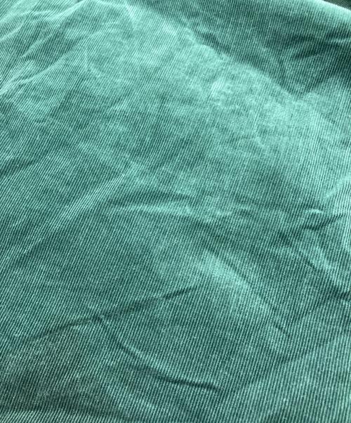 Graphpaper（グラフペーパー）Graphpaper (グラフペーパー) Suvin Corduroy Stand Collar グリーン サイズ:Fの古着・服飾アイテム
