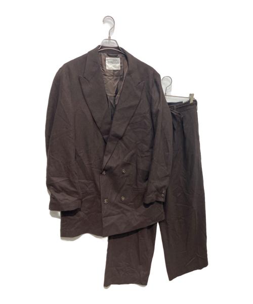 ZARA（ザラ）ZARA (ザラ) SOSHIOTSUKI (ソウシ オオツキ) イージーセットアップ ブラウン サイズ:ジャケット50 パンツ40の古着・服飾アイテム