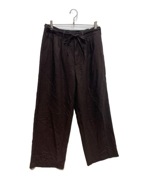 ZARA（ザラ）ZARA (ザラ) SOSHIOTSUKI (ソウシ オオツキ) イージーセットアップ ブラウン サイズ:ジャケット50 パンツ40の古着・服飾アイテム