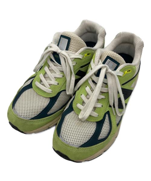 NEW BALANCE（ニューバランス）NEW BALANCE (ニューバランス) U990NB4 ローカットスニーカー グリーン サイズ:27cmの古着・服飾アイテム