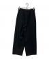 Whim Gazette (ウィムガゼット) ジュートライクタックパンツ　WGZ1051202A0002 ブラック サイズ:34：6000円