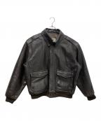 L.L.Beanエルエルビーン）の古着「A-2 レザーフライトジャケット」｜ブラウン