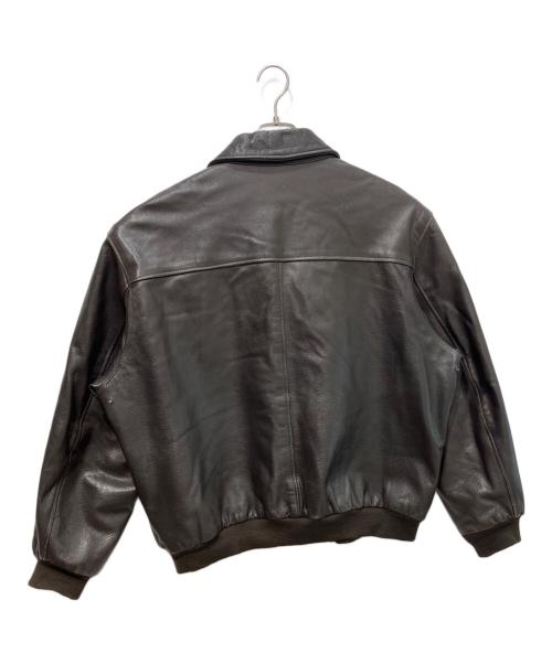 L.L.Bean（エルエルビーン）L.L.Bean (エルエルビーン) A-2 レザーフライトジャケット ブラウン サイズ:XLの古着・服飾アイテム