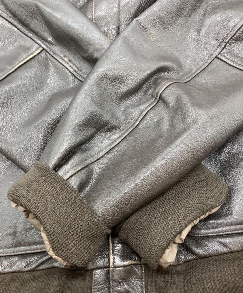 L.L.Bean（エルエルビーン）L.L.Bean (エルエルビーン) A-2 レザーフライトジャケット ブラウン サイズ:XLの古着・服飾アイテム