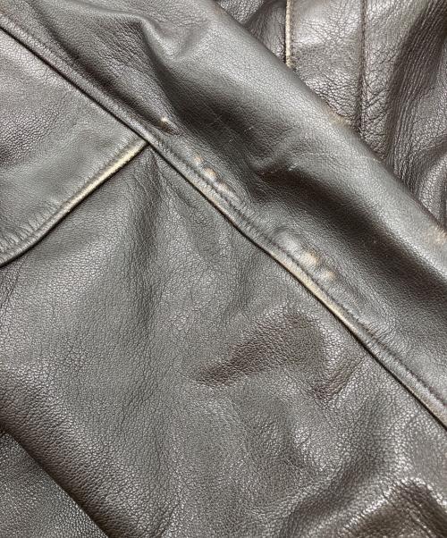 L.L.Bean（エルエルビーン）L.L.Bean (エルエルビーン) A-2 レザーフライトジャケット ブラウン サイズ:XLの古着・服飾アイテム