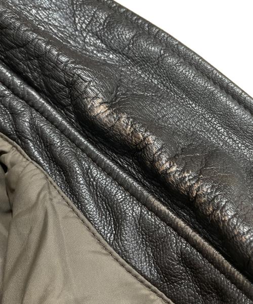 L.L.Bean（エルエルビーン）L.L.Bean (エルエルビーン) A-2 レザーフライトジャケット ブラウン サイズ:XLの古着・服飾アイテム
