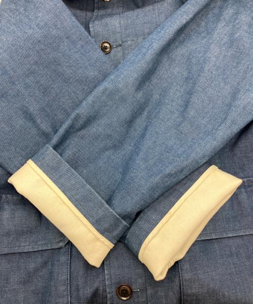nanamica（ナナミカ）nanamica (ナナミカ) 21SS　Denim Short Field Coat インディゴ サイズ:Ｌの古着・服飾アイテム