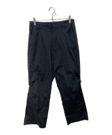 san san gear（サンサンギア）の古着「24SS SNAP STRETCH PANTS　SG2401PT02」｜ブラック