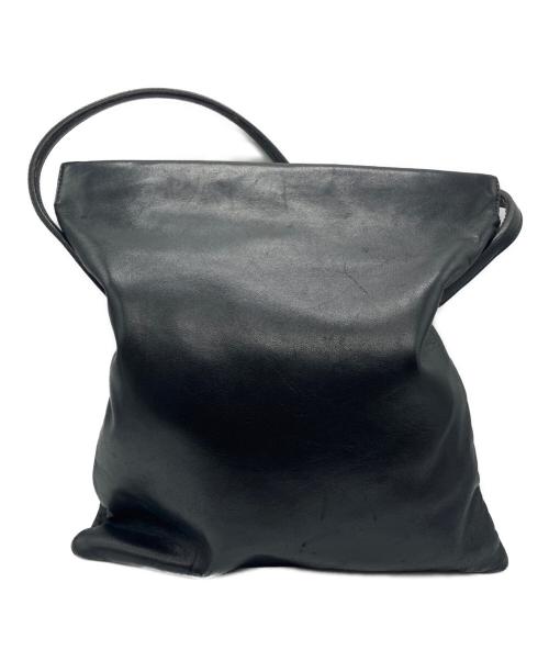 LOEWE（ロエベ）LOEWE (ロエベ) レザーショルダーバッグ ブラック サイズ:-の古着・服飾アイテム