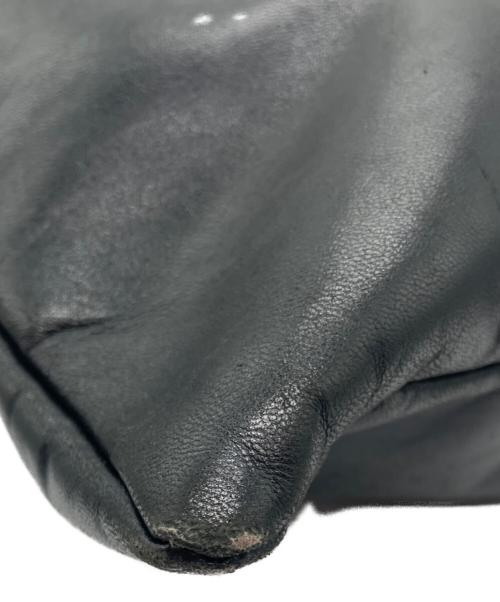 LOEWE（ロエベ）LOEWE (ロエベ) レザーショルダーバッグ ブラック サイズ:-の古着・服飾アイテム