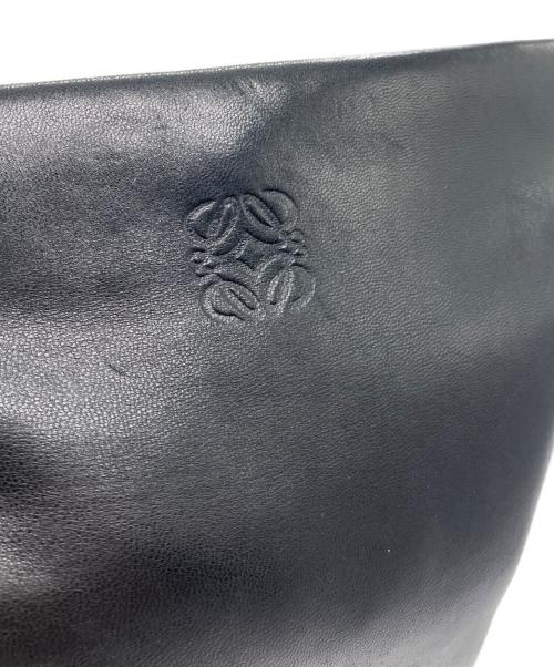 LOEWE（ロエベ）LOEWE (ロエベ) レザーショルダーバッグ ブラック サイズ:-の古着・服飾アイテム