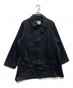 Traditional Weatherwearトラディショナルウェザーウェア）の古着「UNIONWEAR WORK COAT 002」｜ブラック