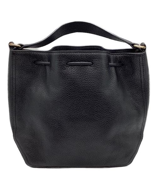 FURLA（フルラ）FURLA (フルラ) アテナ 巾着ショルダーバッグ　WB00541 ブラックの古着・服飾アイテム
