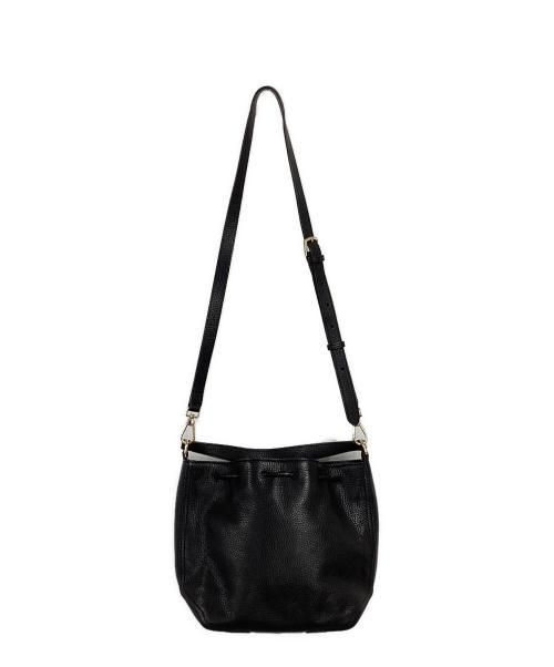 FURLA（フルラ）FURLA (フルラ) アテナ 巾着ショルダーバッグ　WB00541 ブラックの古着・服飾アイテム