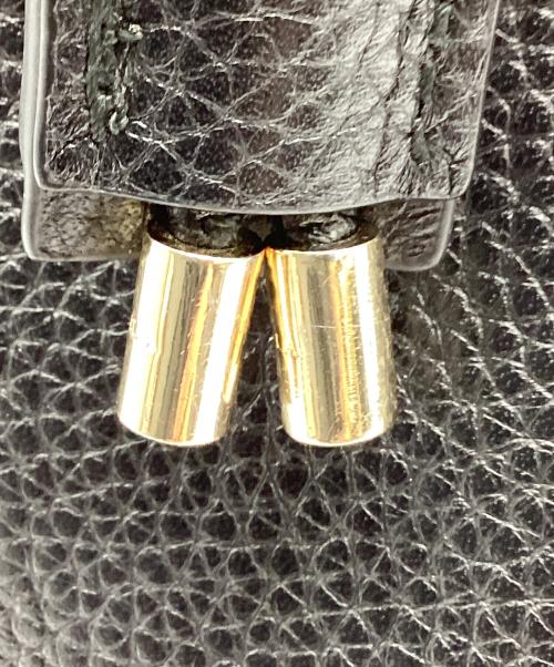 FURLA（フルラ）FURLA (フルラ) アテナ 巾着ショルダーバッグ　WB00541 ブラックの古着・服飾アイテム