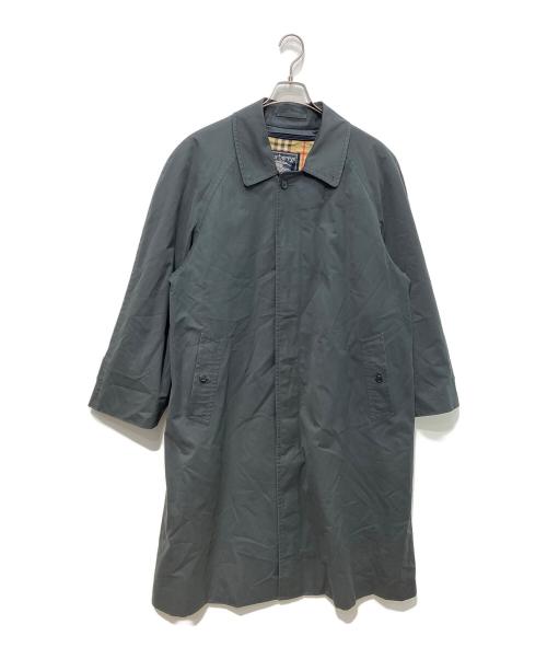 Burberry's（バーバリーズ）Burberry's (バーバリーズ) ノバチェックライナー付ステンカラーコート グレー サイズ:94-175-6の古着・服飾アイテム