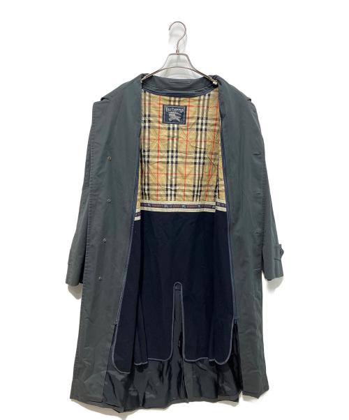 Burberry's（バーバリーズ）Burberry's (バーバリーズ) ノバチェックライナー付ステンカラーコート グレー サイズ:94-175-6の古着・服飾アイテム