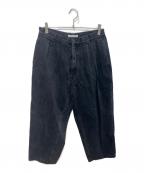 NOROLLノーロール）の古着「THICKWALK PANTS　NR25-THICKWALK」｜ブラック