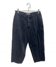 NOROLL（ノーロール）の古着「THICKWALK PANTS　NR25-THICKWALK」｜ブラック