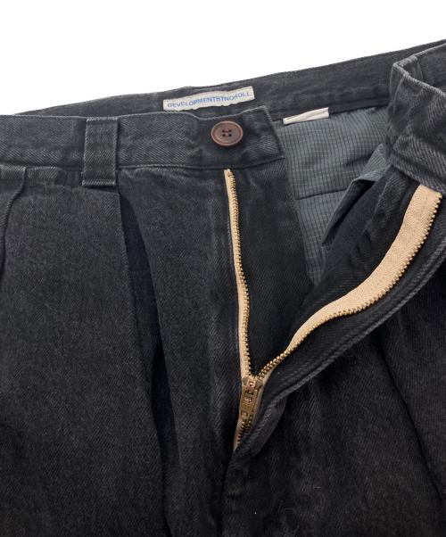 NOROLL（ノーロール）NOROLL (ノーロール) THICKWALK PANTS　NR25-THICKWALK ブラック サイズ:Lの古着・服飾アイテム