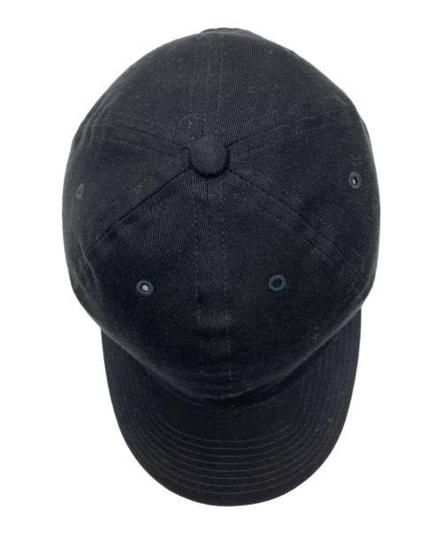 ULTERIOR（アルテリア）ULTERIOR (アルテリア) WASHED VINTAGE TWILL 6 PANELED CAP ブラック サイズ:-の古着・服飾アイテム