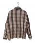 SAINT MICHAEL (セントマイケル) SHERMER ACADEMY (シャーマーアカデミー) SA-FRANNEL SHIRT グレー×レッド サイズ:L：35000円