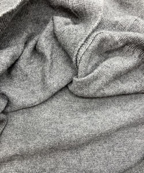 Maison Margiela（メゾンマルジェラ）Maison Margiela (メゾンマルジェラ) Builted In Flocking Sleeve Knit Cardigan グレー サイズ:Sの古着・服飾アイテム