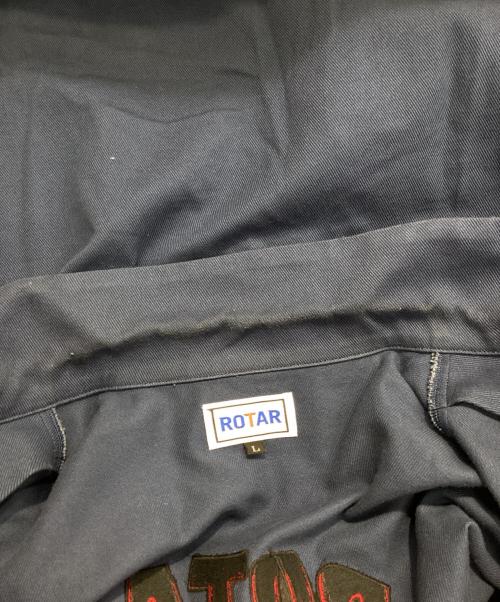 ROTAR（ローター）ROTAR (ローター) PRANK SHOT Souvenir Jacket ネイビー サイズ:Lの古着・服飾アイテム