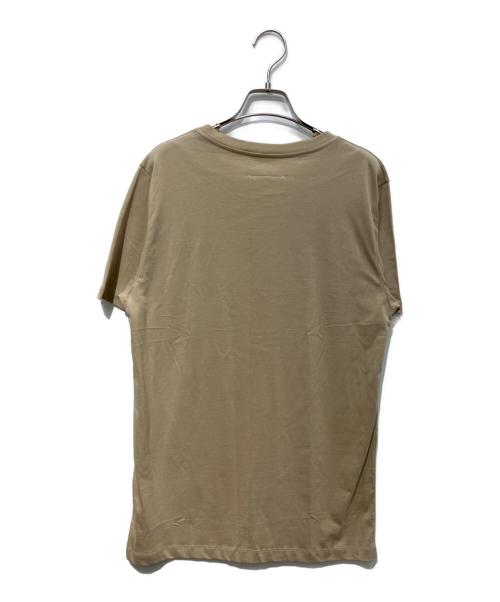 MM6 Maison Margiela（エムエムシックスメゾンマルジェラ）MM6 Maison Margiela (エムエムシックスメゾンマルジェラ) プリントTシャツ　キッズ規格　M60807 ベージュ サイズ:16の古着・服飾アイテム