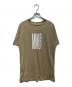 MM6 Maison Margiela（エムエムシックスメゾンマルジェラ）の古着「プリントTシャツ　キッズ規格　M60807」｜ベージュ
