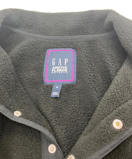 GAP（ギャップ）GAP (ギャップ) 復刻アークティックフリース モックネックプルオーバー ブラック サイズ:Mの古着・服飾アイテム