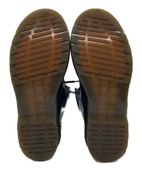 Dr.Martens（ドクターマーチン）Dr.Martens (ドクターマーチン) エナメル8ホールブーツ ブラック サイズ:UK5の古着・服飾アイテム