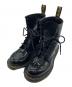 Dr.Martens（ドクターマーチン）の古着「エナメル8ホールブーツ」｜ブラック