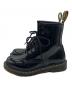 Dr.Martens (ドクターマーチン) エナメル8ホールブーツ ブラック サイズ:UK5：8000円