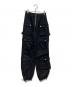 melt the lady（メルトザレディ）の古着「low waist cargo pants」｜ブラック