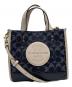 COACH（コーチ）の古着「デンプシートートバッグ　C8582」｜ネイビー
