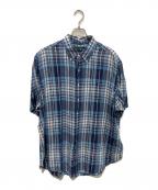 RALPH LAURENラルフローレン）の古着「チェックシャツ　CLASSIC FIT」｜ネイビー