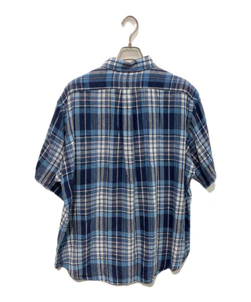 RALPH LAUREN（ラルフローレン）RALPH LAUREN (ラルフローレン) チェックシャツ　CLASSIC FIT ネイビー サイズ:XXLの古着・服飾アイテム